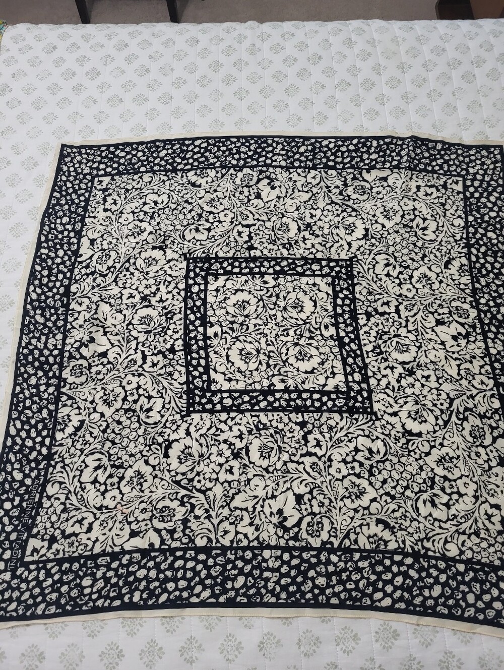 100% Silk Scarf 33"